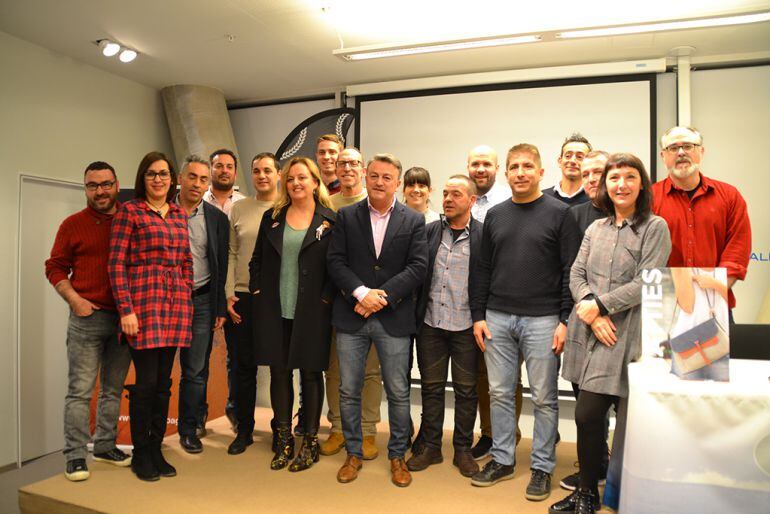 Autoridades de municipos participantes en el XXII Circuit a Peu Marina Alta.