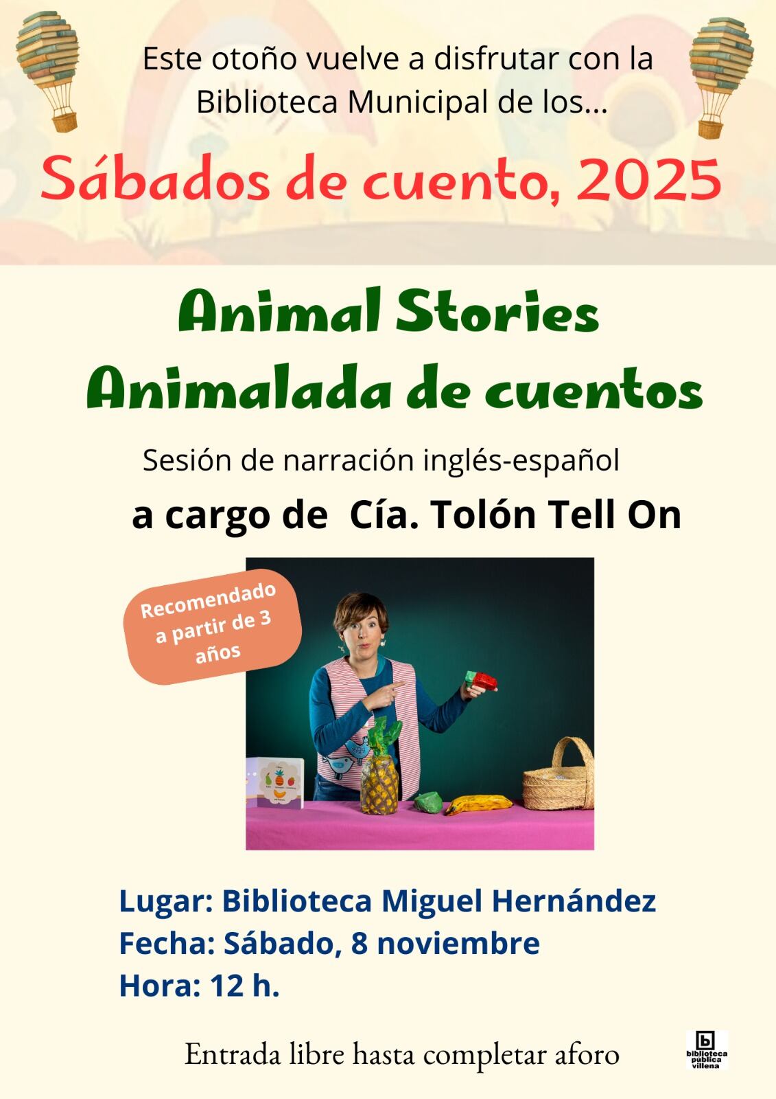 Actividades día de las bibliotecas