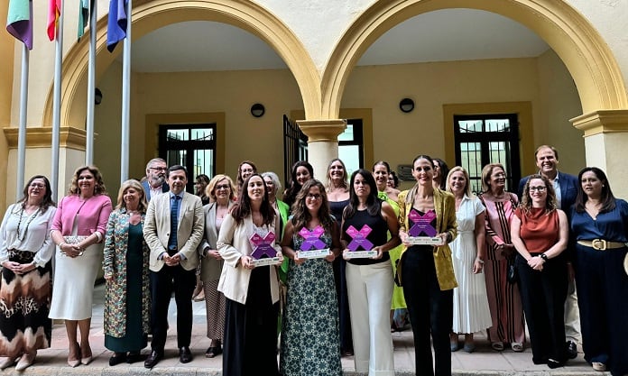 Un momento de la entrega de premios