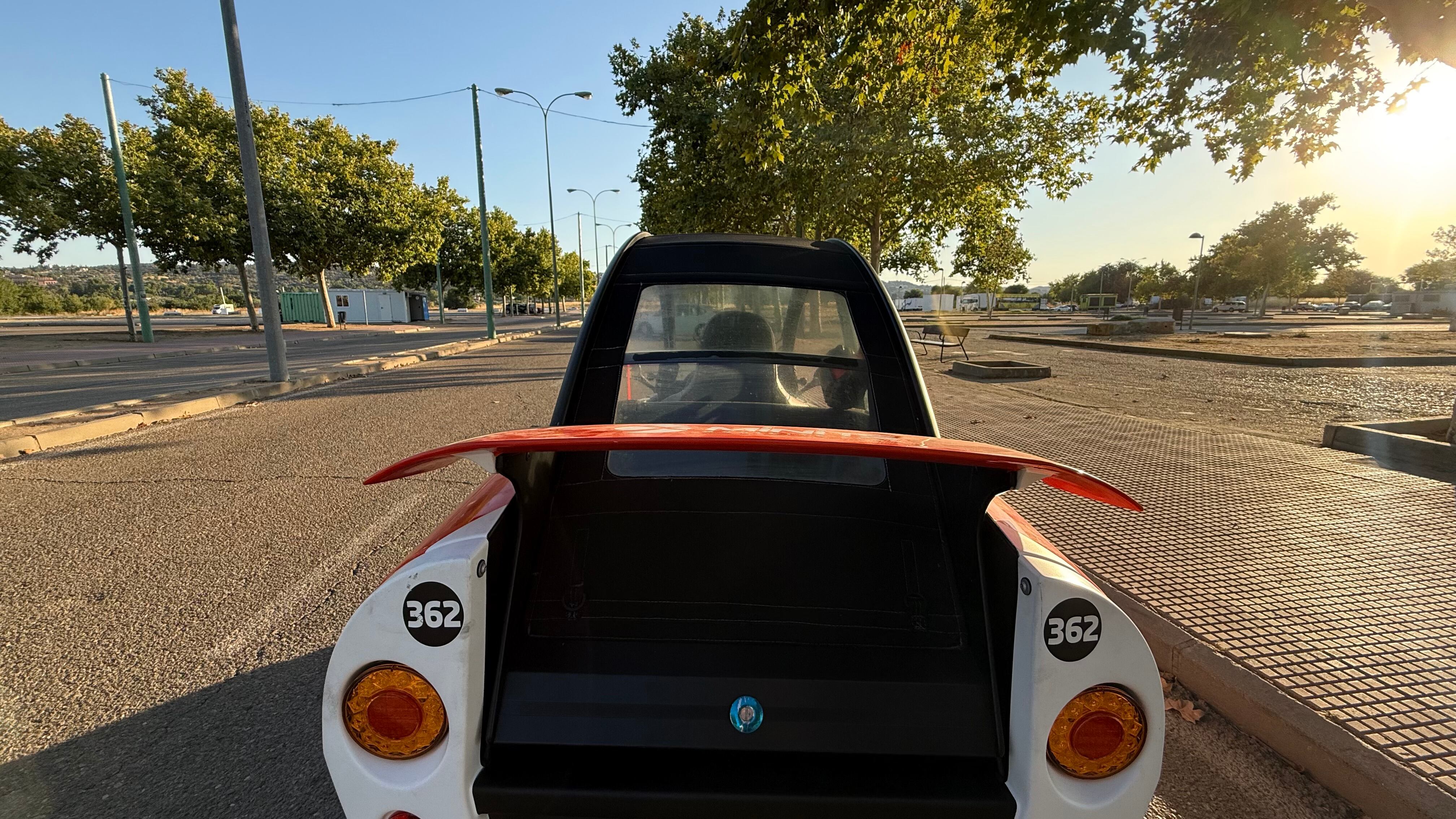 Imagen del vehículo que puede probarse esta semana en el recinto ferial de La Peraleda de Toledo