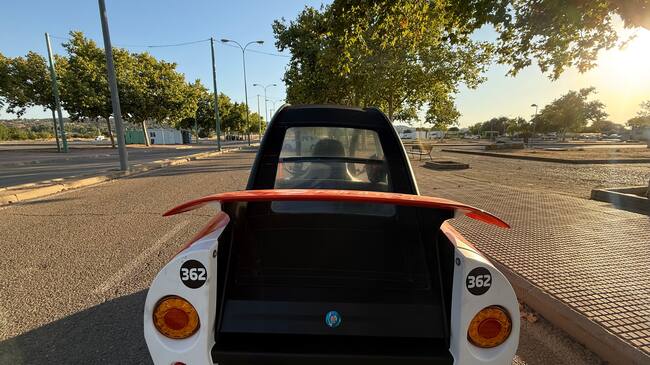 Imagen del vehículo que puede probarse esta semana en el recinto ferial de La Peraleda de Toledo