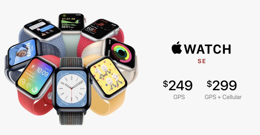 Así es el nuevo Apple Watch SE.