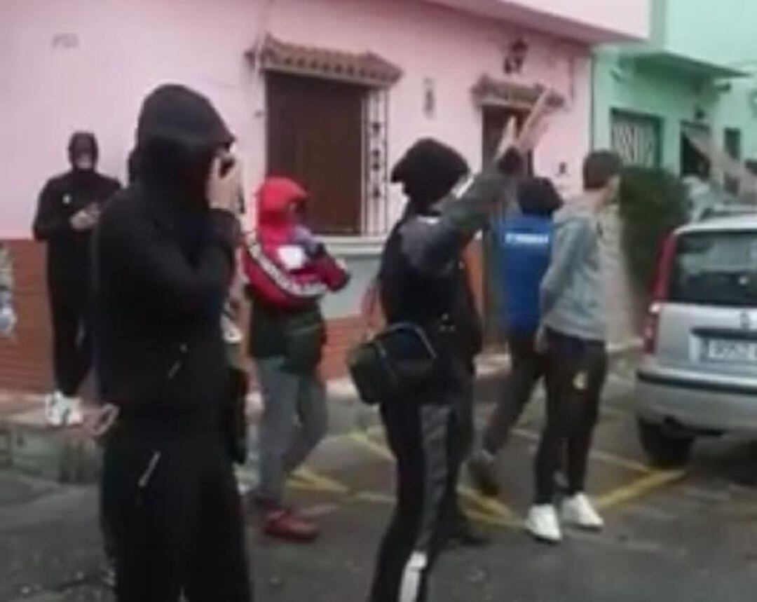 Imagen de los disturbios el pasado 24 de marzo.