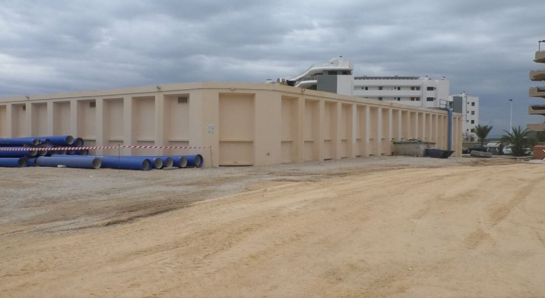 Nuevo depósito de agua en Arenales 