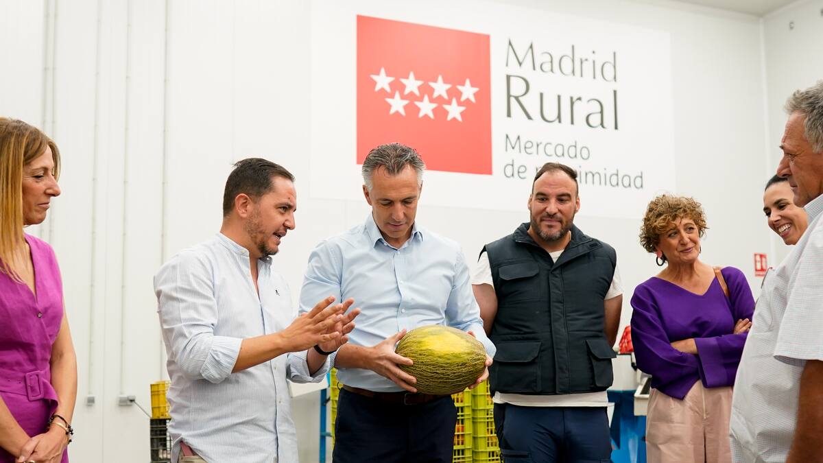 El consejero madrileño de Agricultura, Carlos Novillo, destaca las bondades de Madrid Rural