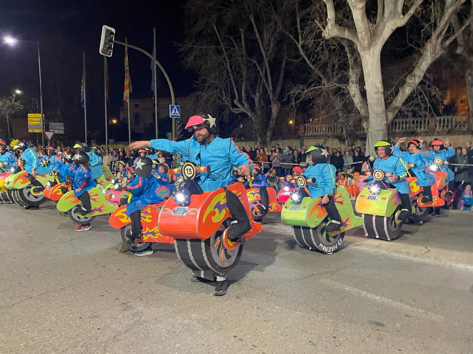 Monzón GP, uno de los grupos ganadores del concurso de carnaval de Monzón