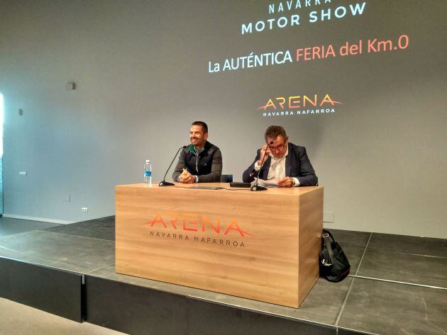 Carlos Sagüés Salvide, del Grupo Mundo Móvil, en rueda de prensa