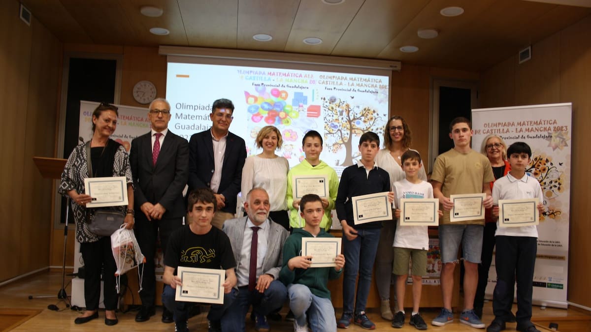 Ganadores de la Olimpiada Matemática de Guadalajara 2023
