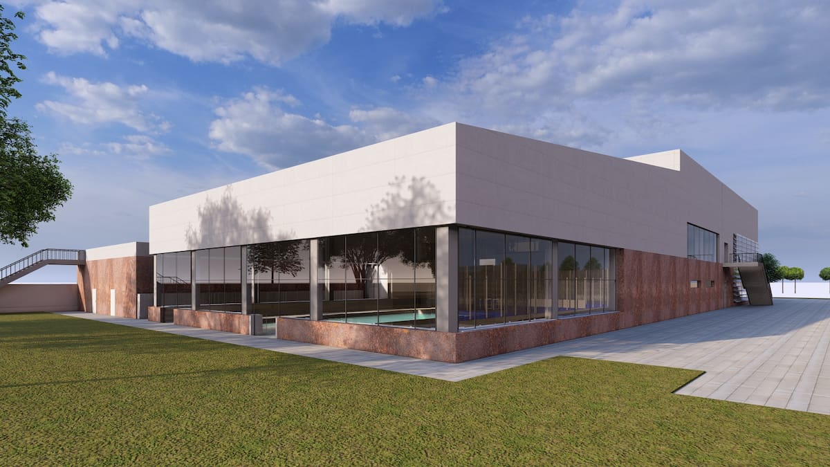 Carlos Delgado, concejal de Obras de Leganés, anuncia la aprobación de los pliegos para la nueva piscina Solagua