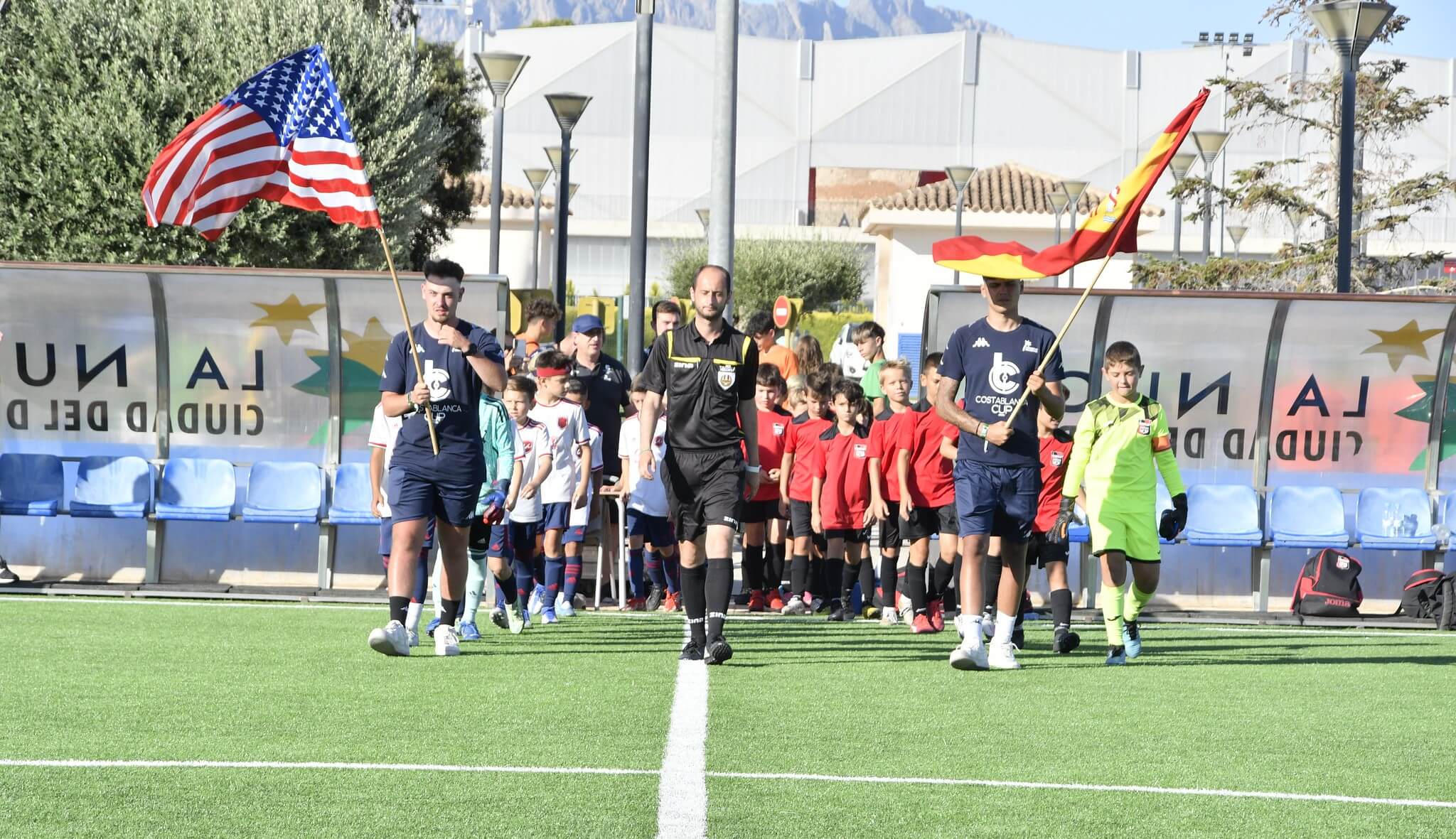 Imagen de uno de los partidos