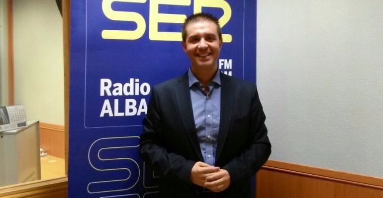 Santiago Cabañero, en Radio Albacete