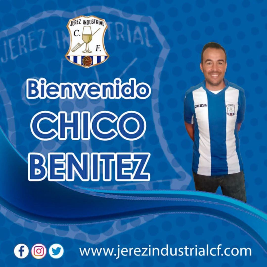 Chico Benítez nuevo jugador del Jerez Industrial CF