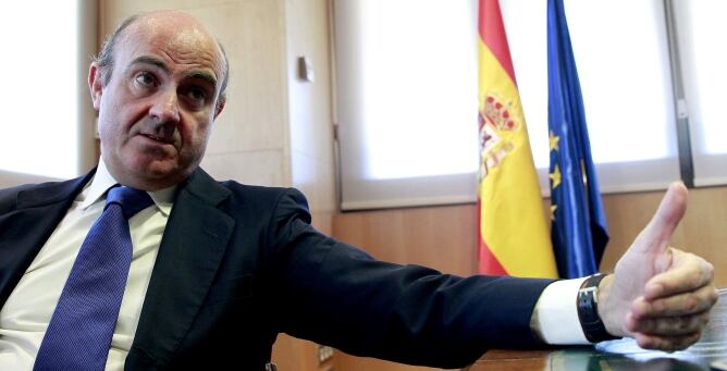 El ministro de Economía y Competitividad, Luis de Guindos, en una imagen de archivo