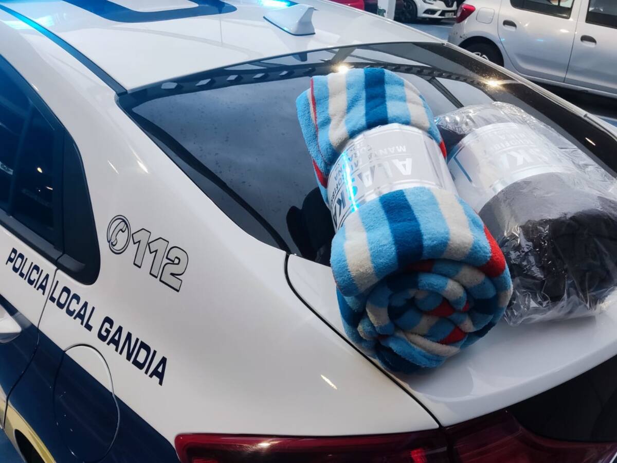 Atendida una persona sin hogar en Gandia con claros síntomas de hipotermia