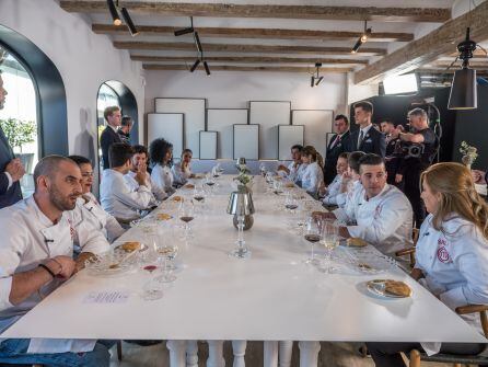 Momento del programa de Masterchef grabado en Dénia.