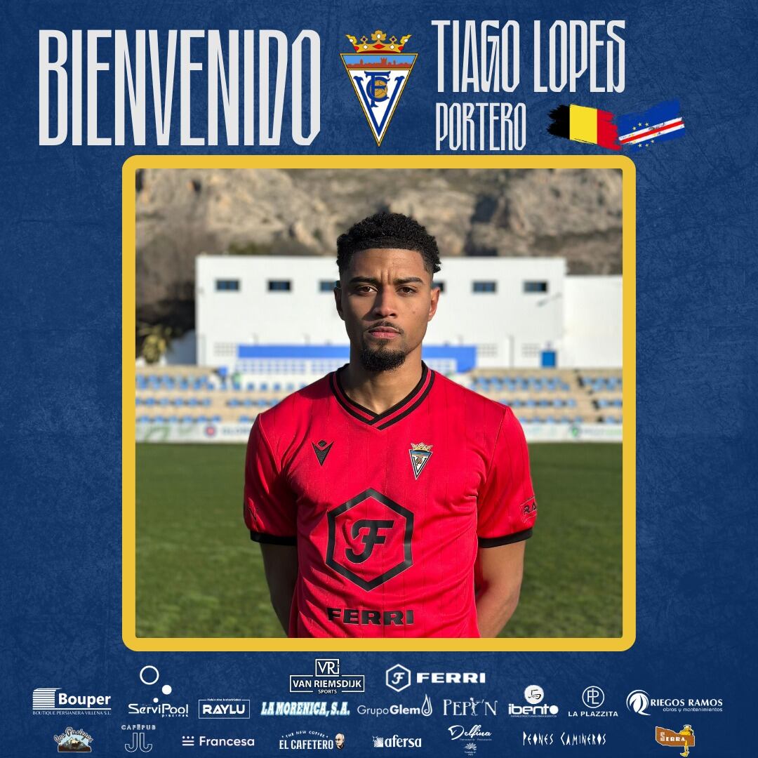 Tiago, el nuevo portero del Villena CF