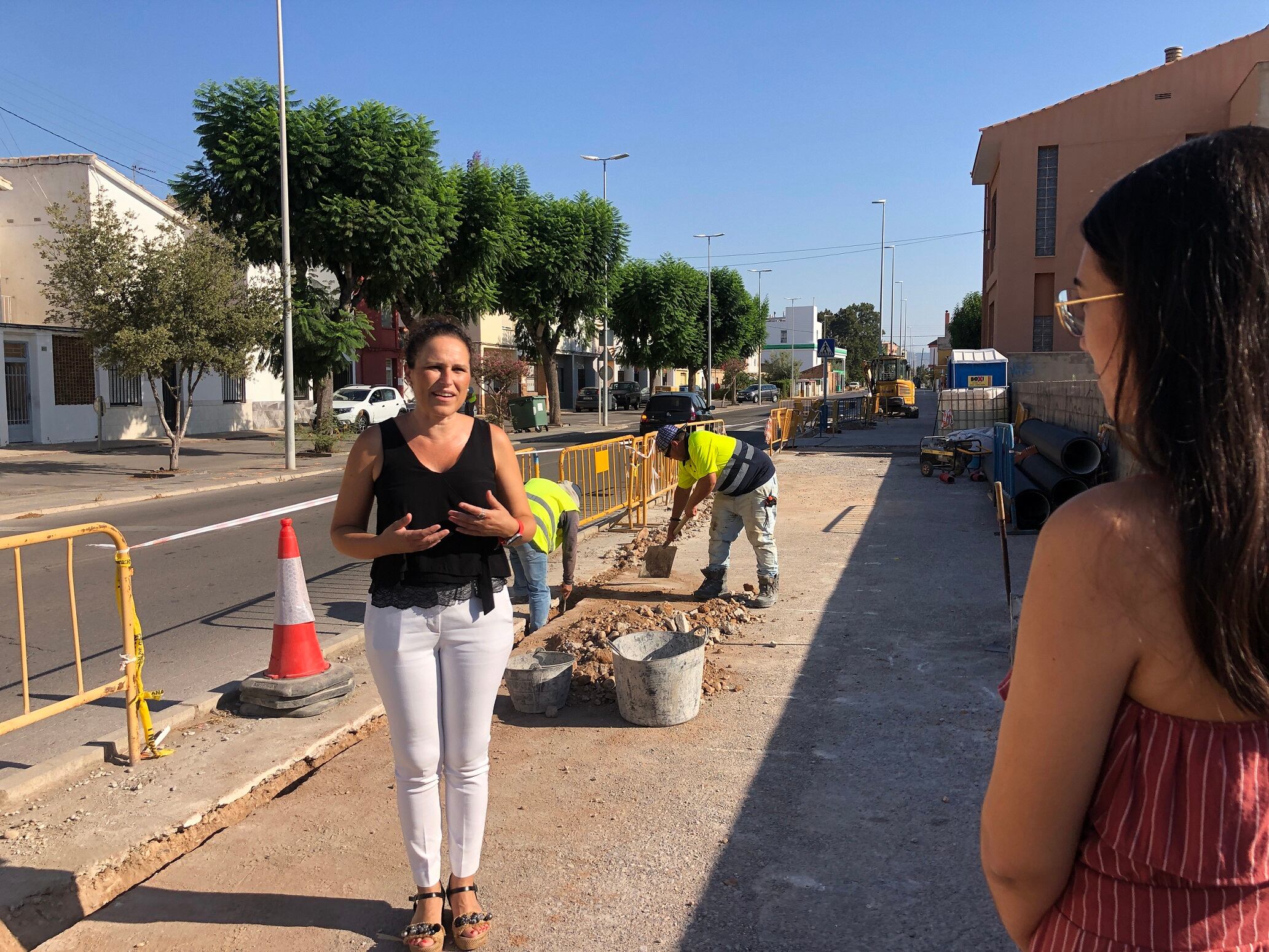 Almassora invierte más de 600.000 euros en la reforma de la Avenida Castellón