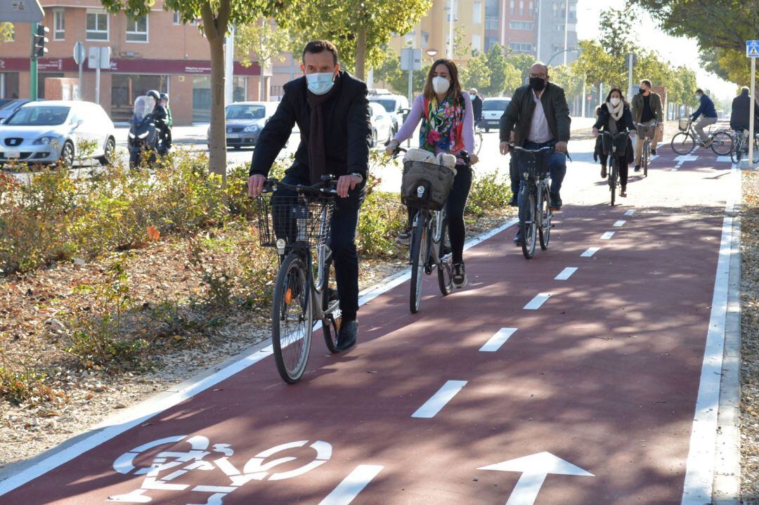 Nuevo carril bici de Elche