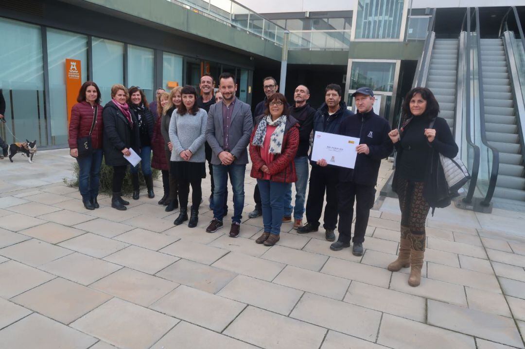Los nuevos trabajadores del Ayuntamiento