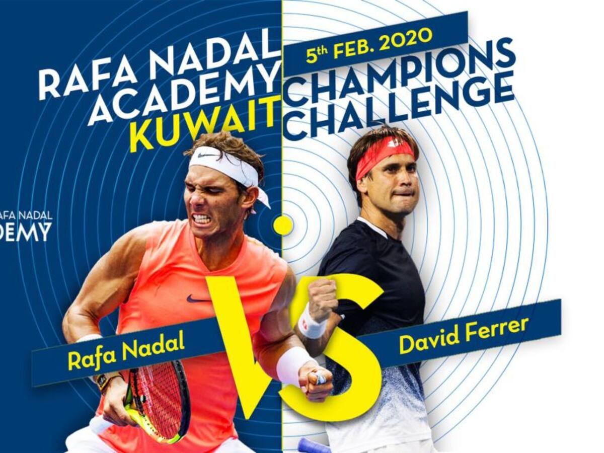 Un Nadal-Ferrer inaugurará en Kuwait la segunda Academia del astro balear