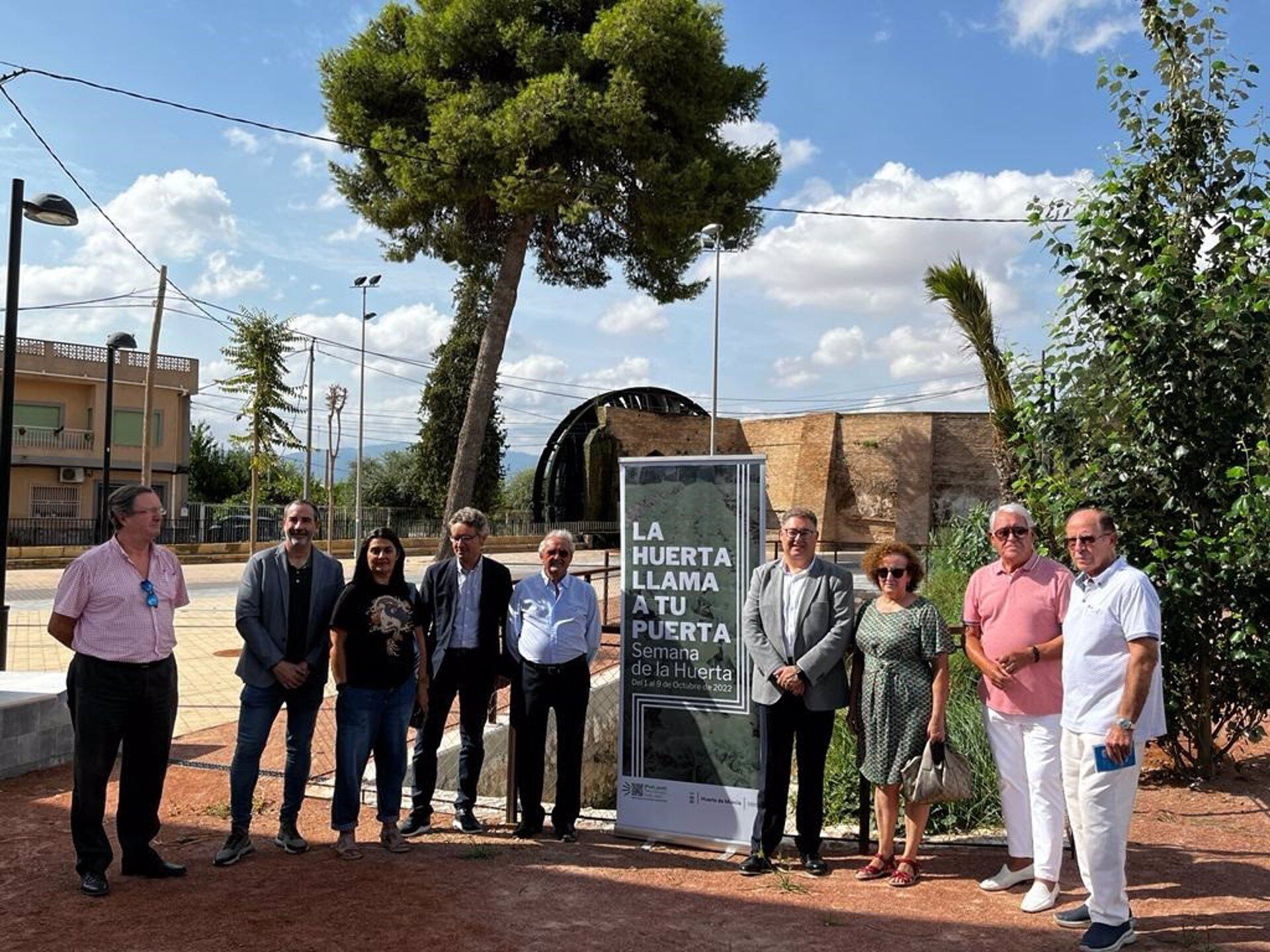 imagen de la presentación de la Semana de la Huerta de Murcia
