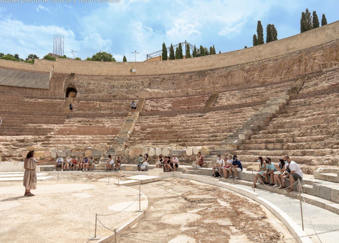 Vista del Teatro Romano de Cartagena