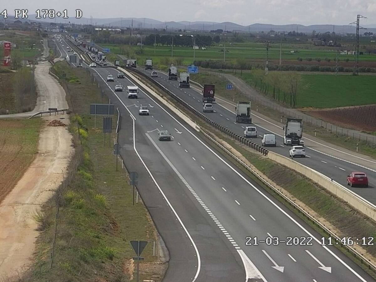 La Dirección General de Tráfico prevé 340.000 desplazamientos en las carreteras de la provincia de Castellón