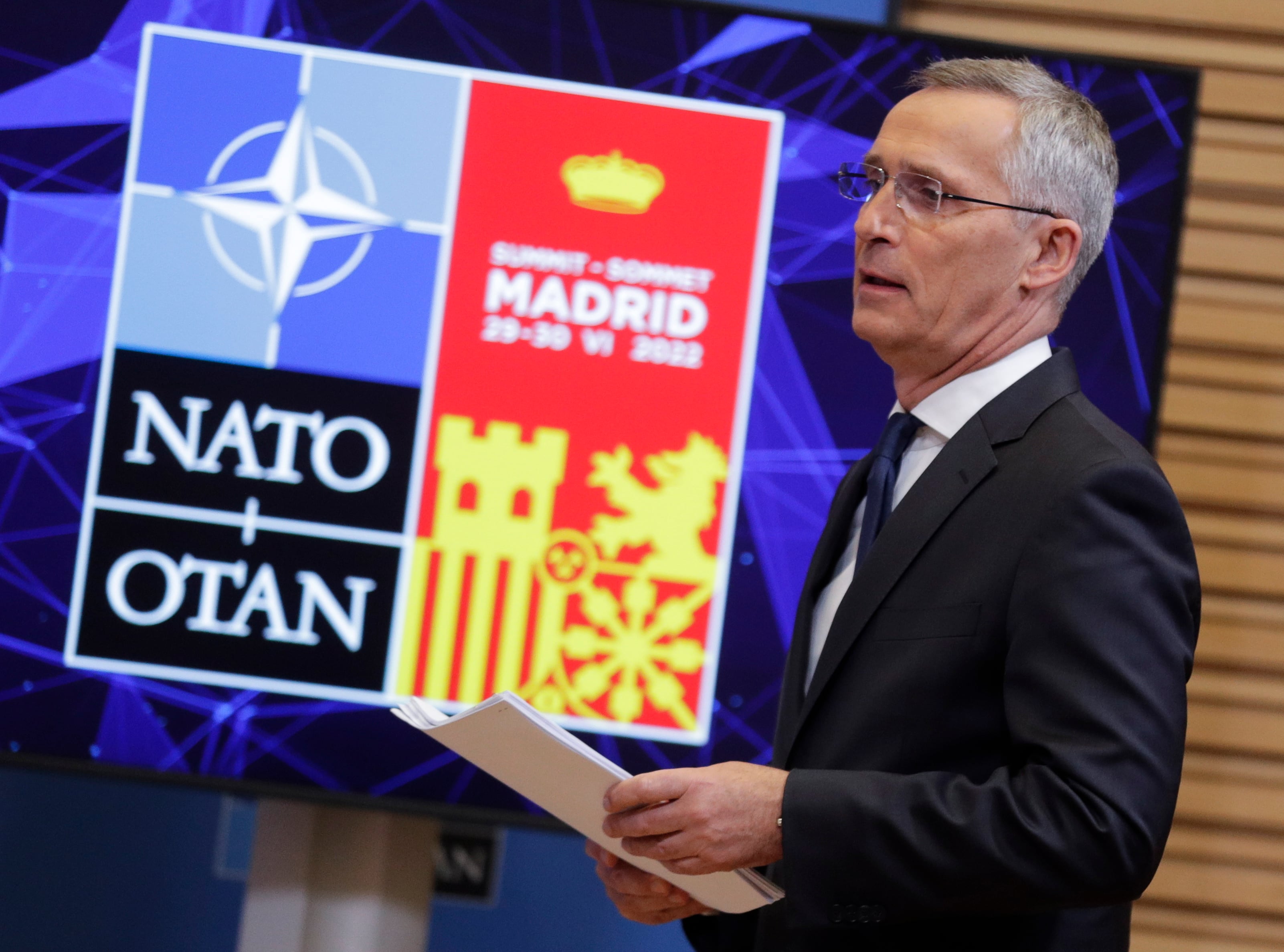 El secretario general de la OTAN, Jens Stoltenberg.