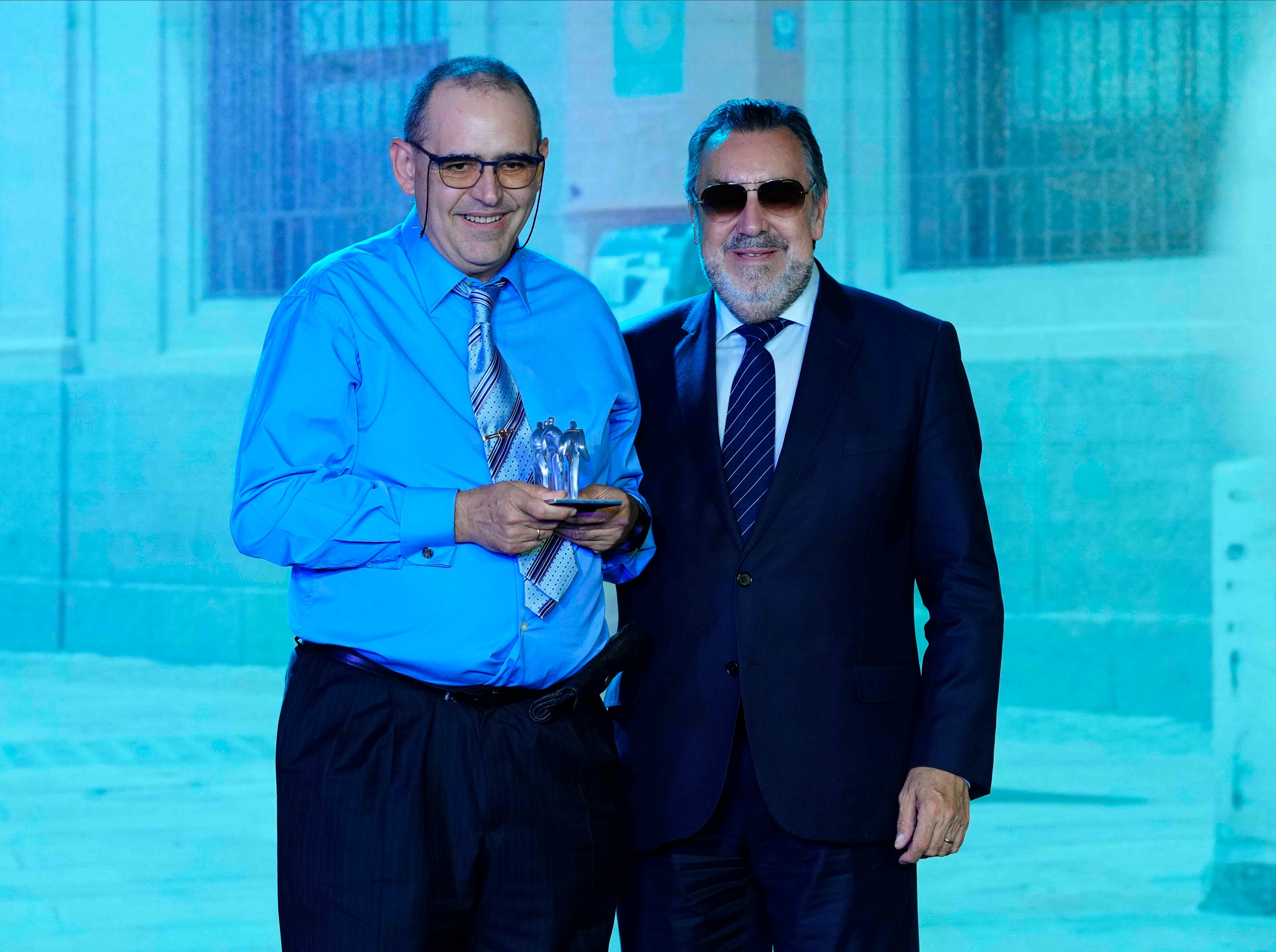 Luis Miguel Laplana ha sido reconocido como el mejor vendedor de la ONCE en la Región de Murcia en 2023