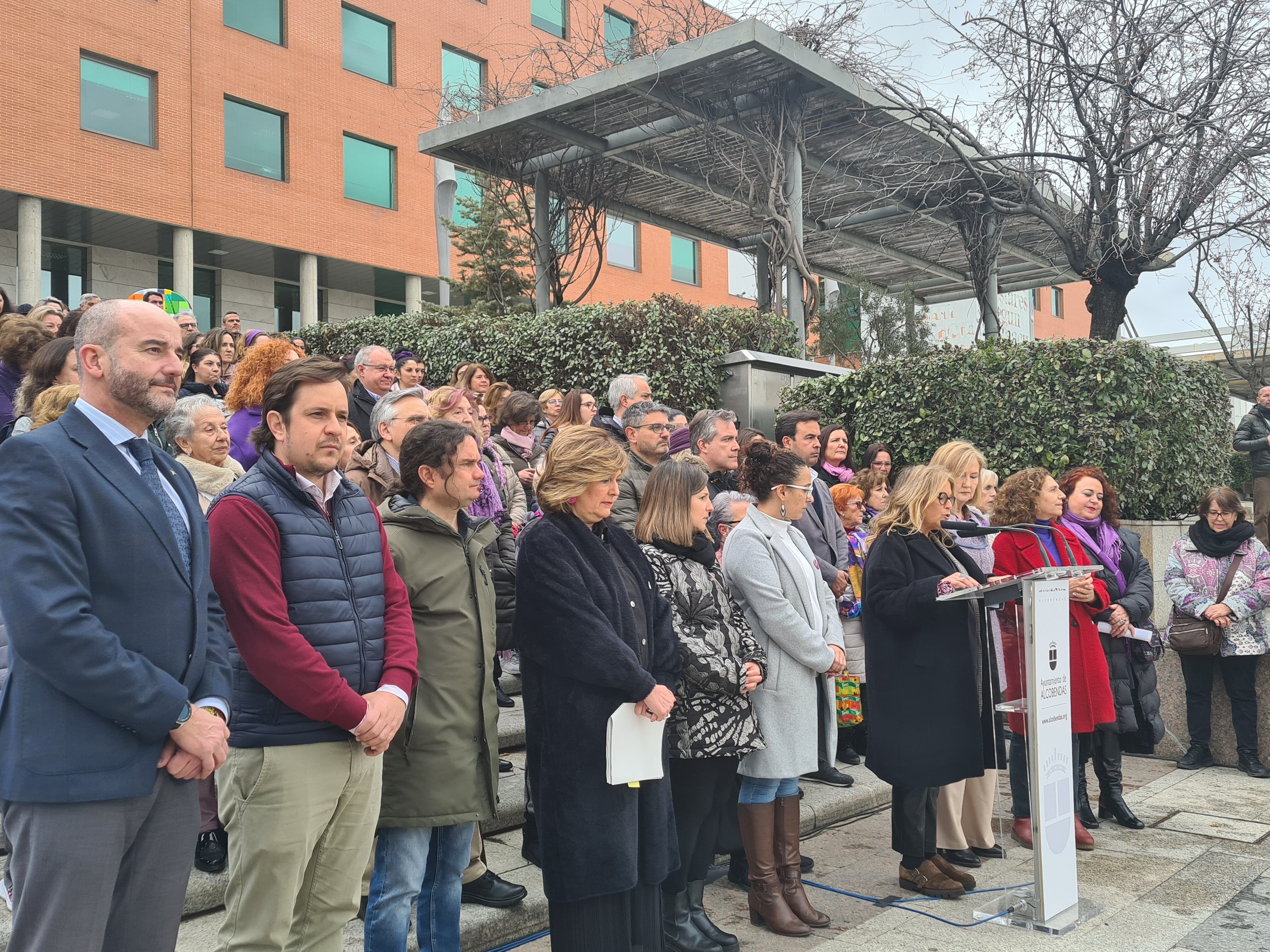 Conmemoración del 8 de marzo en el Ayuntamiento de Alcobendas