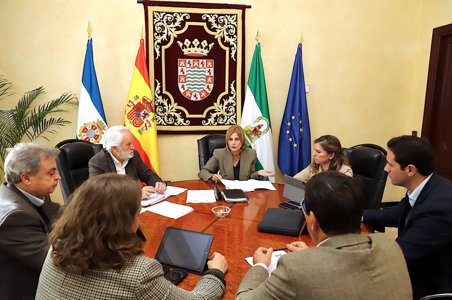 La alcaldesa de Jerez, María José García-Pelayo, en la Junta de Gobierno Local