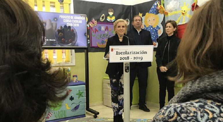 Hasta el 16 de marzo está en marcha el proceso de escolarización de alumnos en la Región de Murcia.