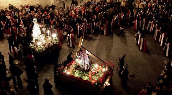 Una de las imágenes de 'El Encuentro' en Peñafiel