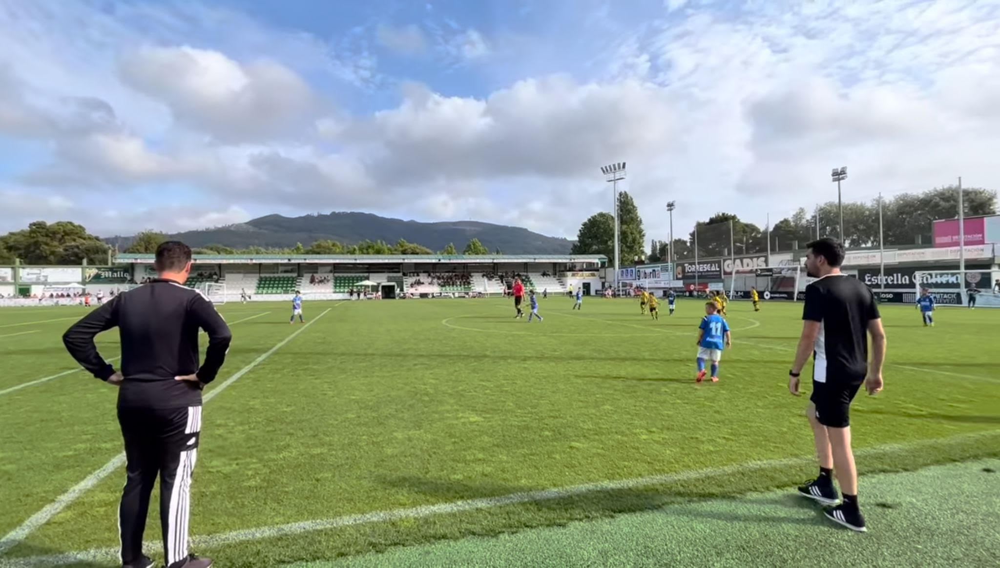 Partido de la cantera del Rápido de Bouzas en el campo de O Vao