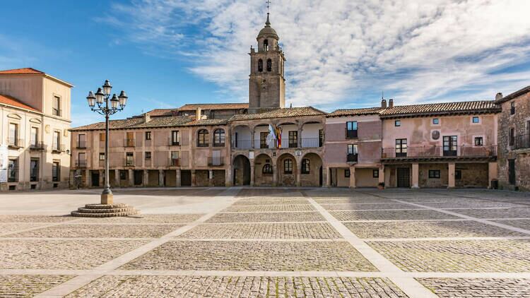 Plaza Mayor de Medinaceli.