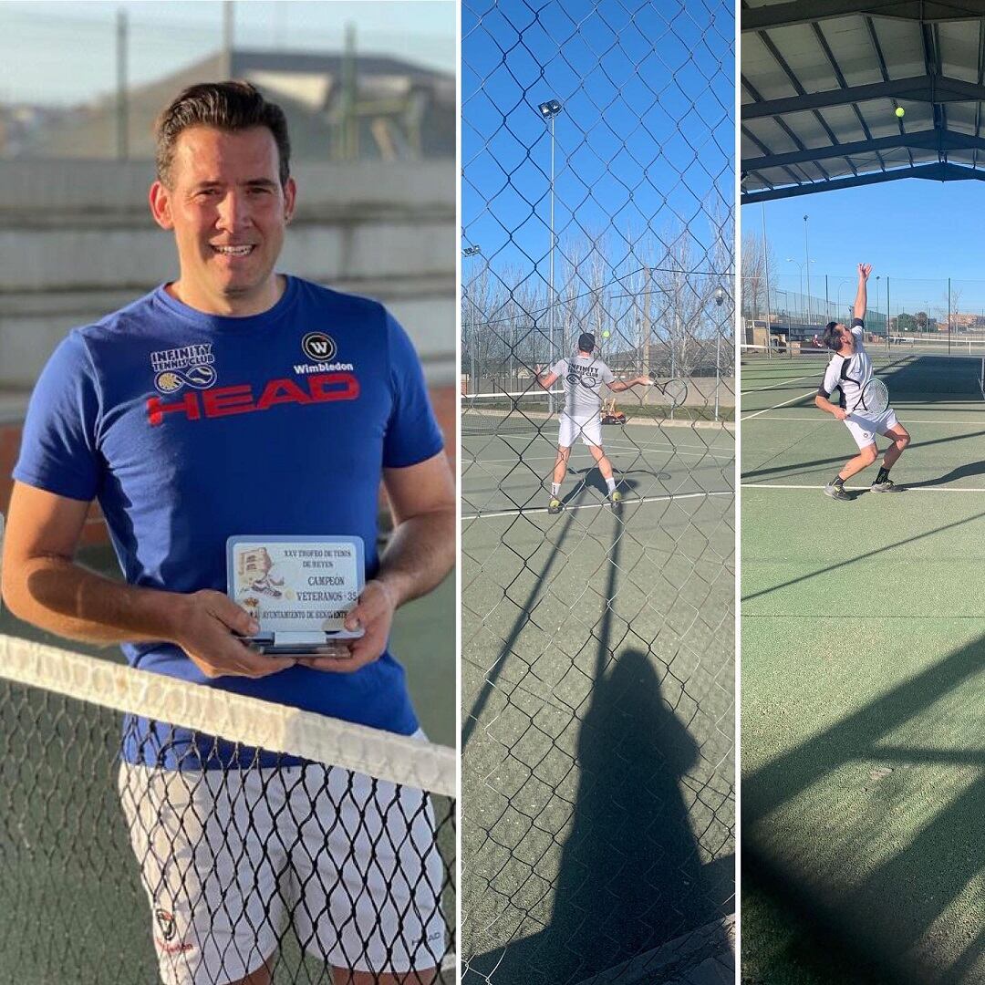 El club Infinity Tennis y su entrenador siguen superando retos