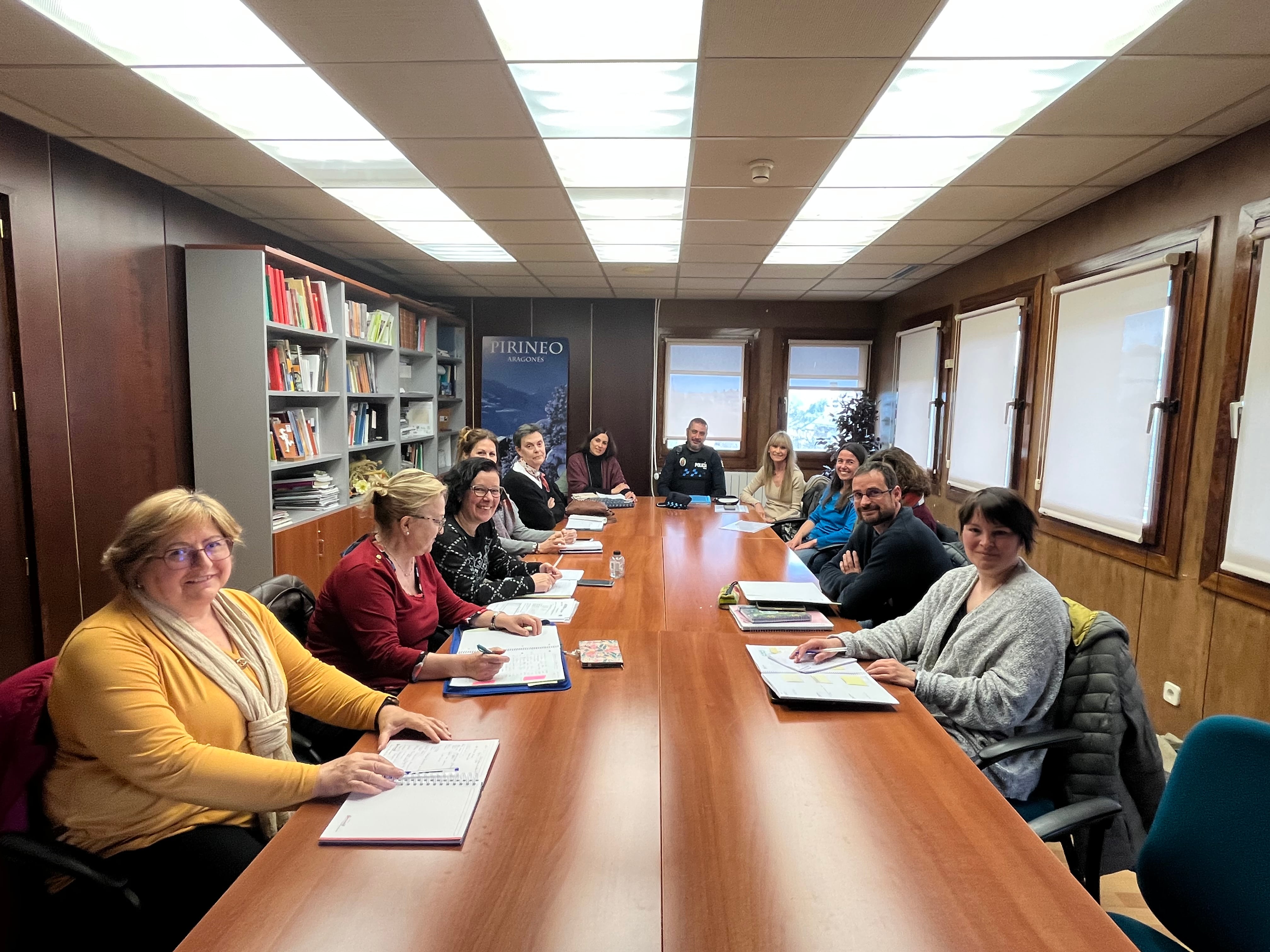 Comisión de absentismo escolar de la Comarca de la Jacetania