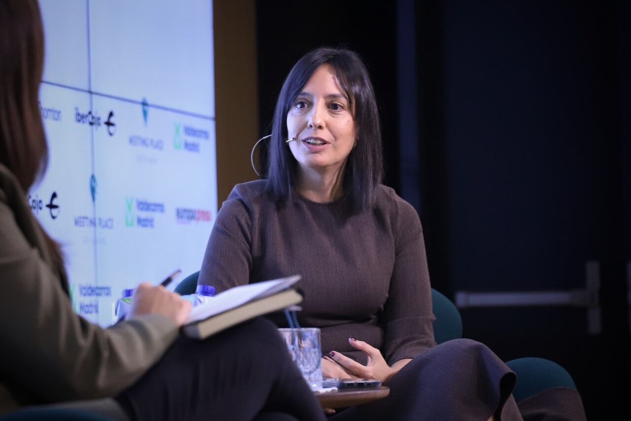 Mercedes González esta mañana