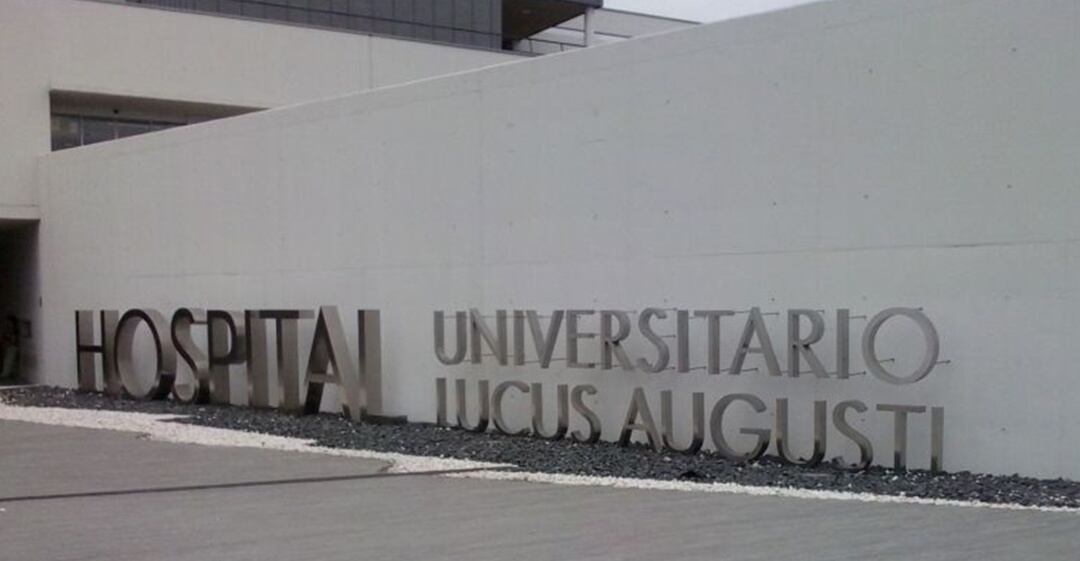 Entrada principal del HULA (Hospital Universitario Lucus Augusti)