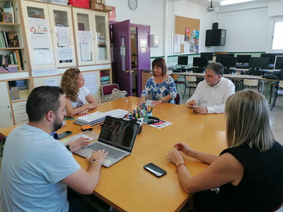 Reunión en el colegio
