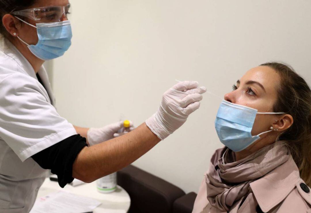 Prueba para el diagnóstico de COVID-19.