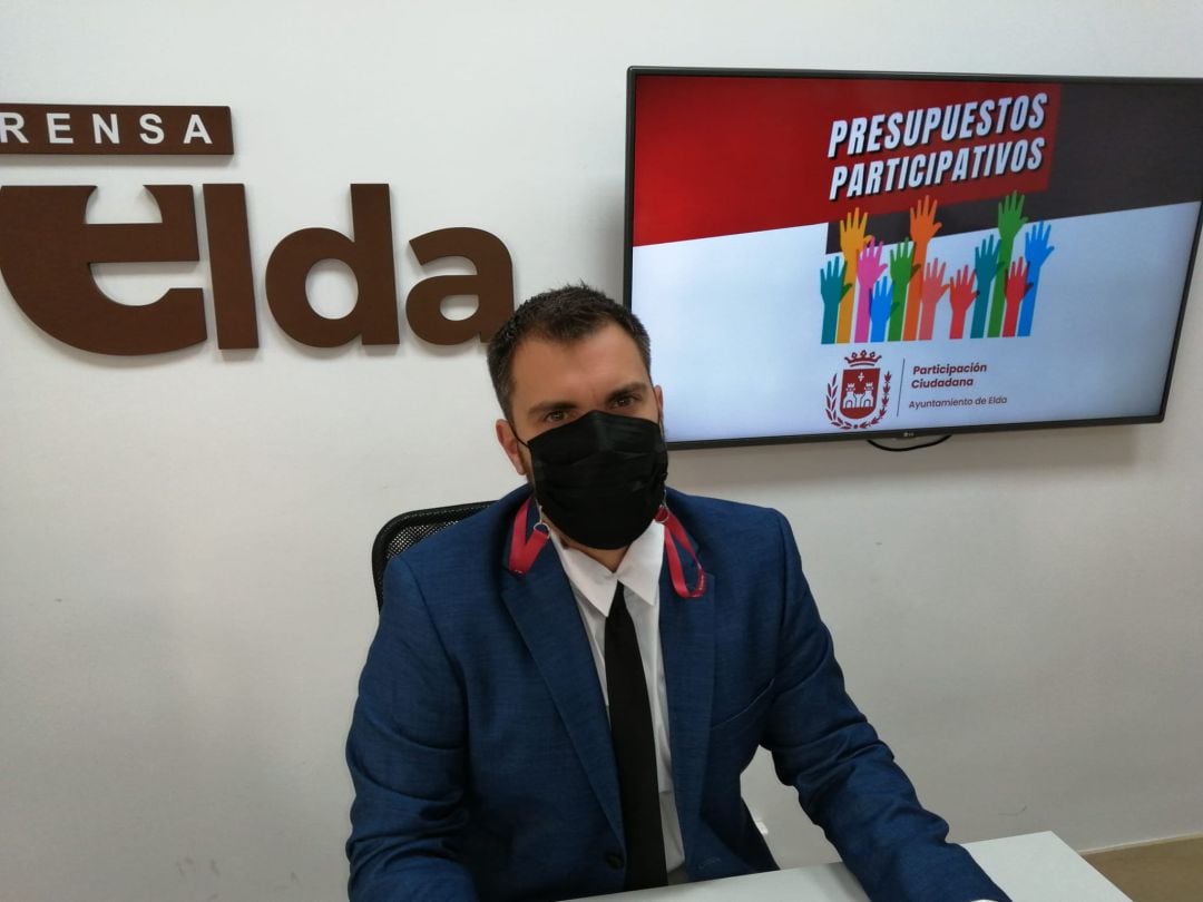 Javier Rivera, edil de Participación Ciudadana de Elda 