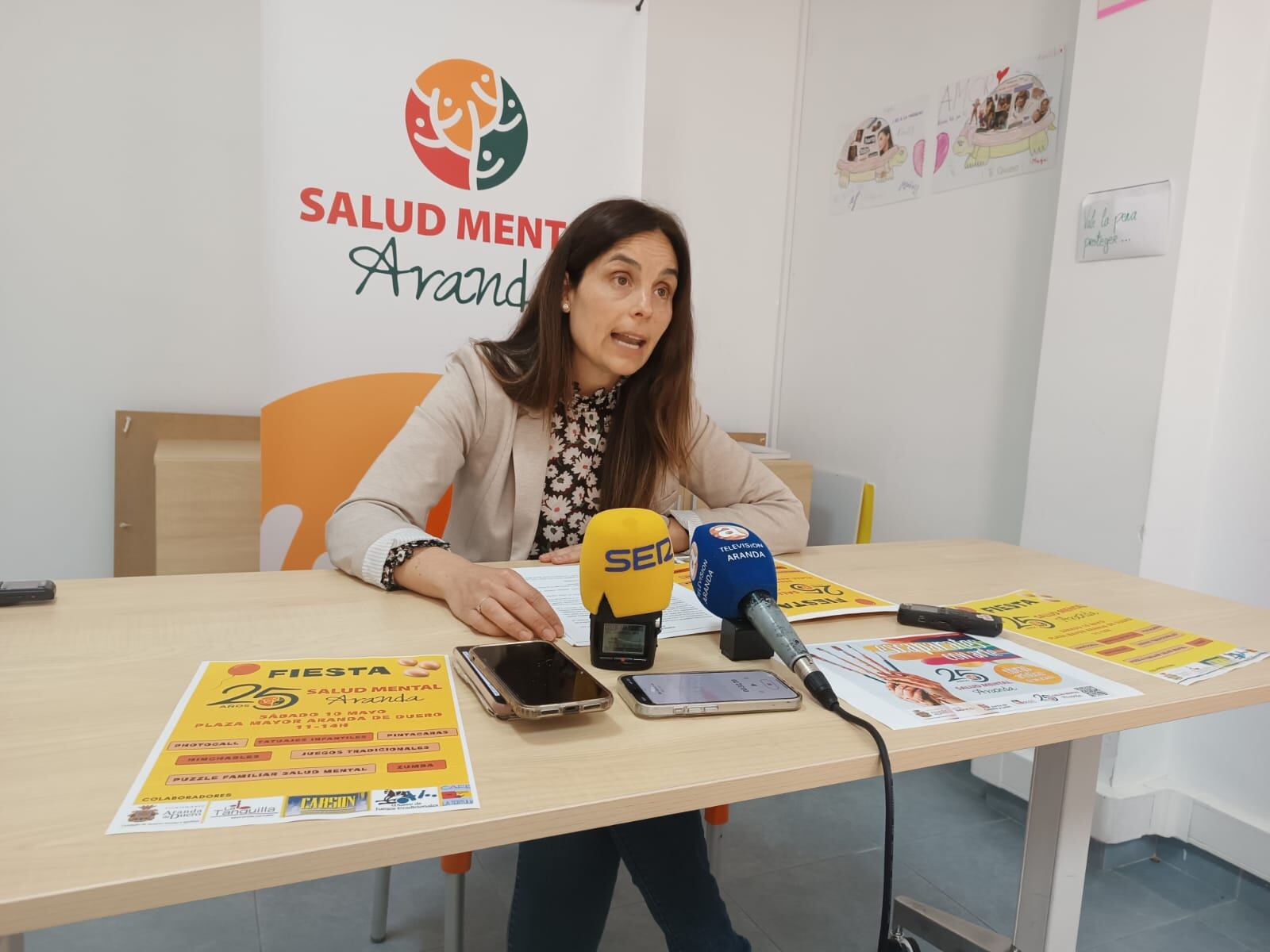 Eva Fernandez Aylagas, coordinadora de Salud Mental Aranda