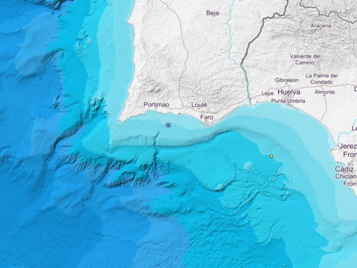 El Golfo de Cádiz registra tres seísmos a lo largo de la mañana del 1 de enero