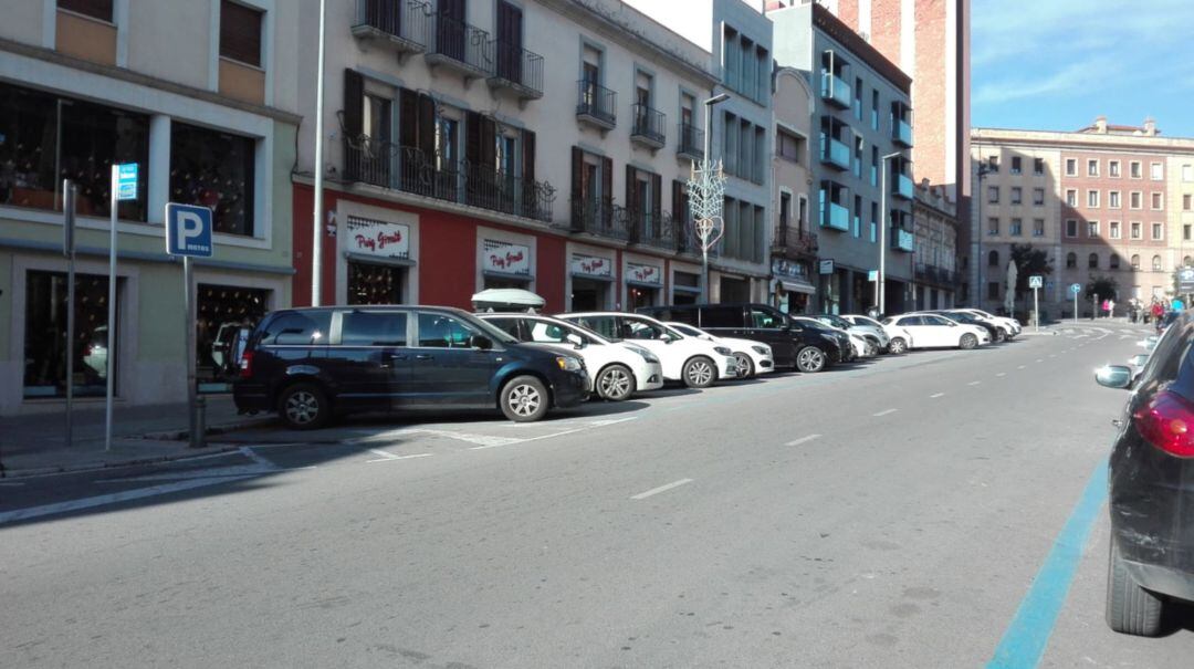 Un carrer de Figueres