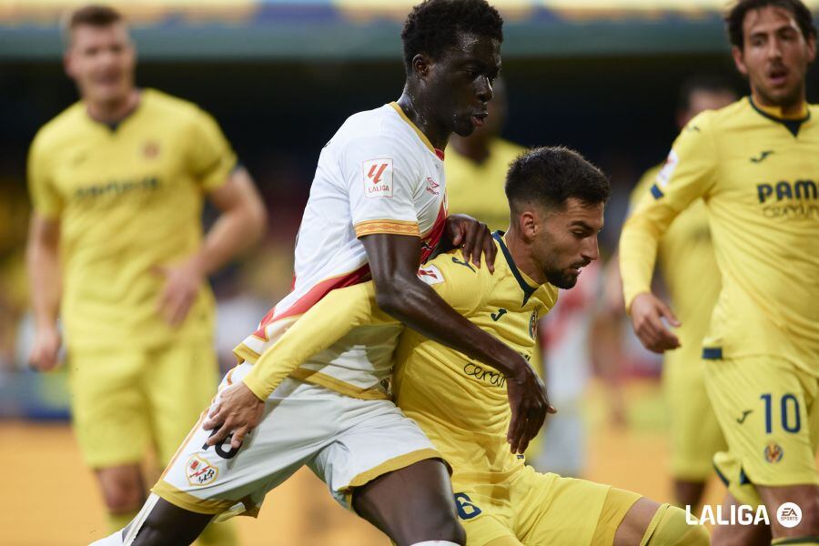 El roquetero en el partido ante el Rayo.