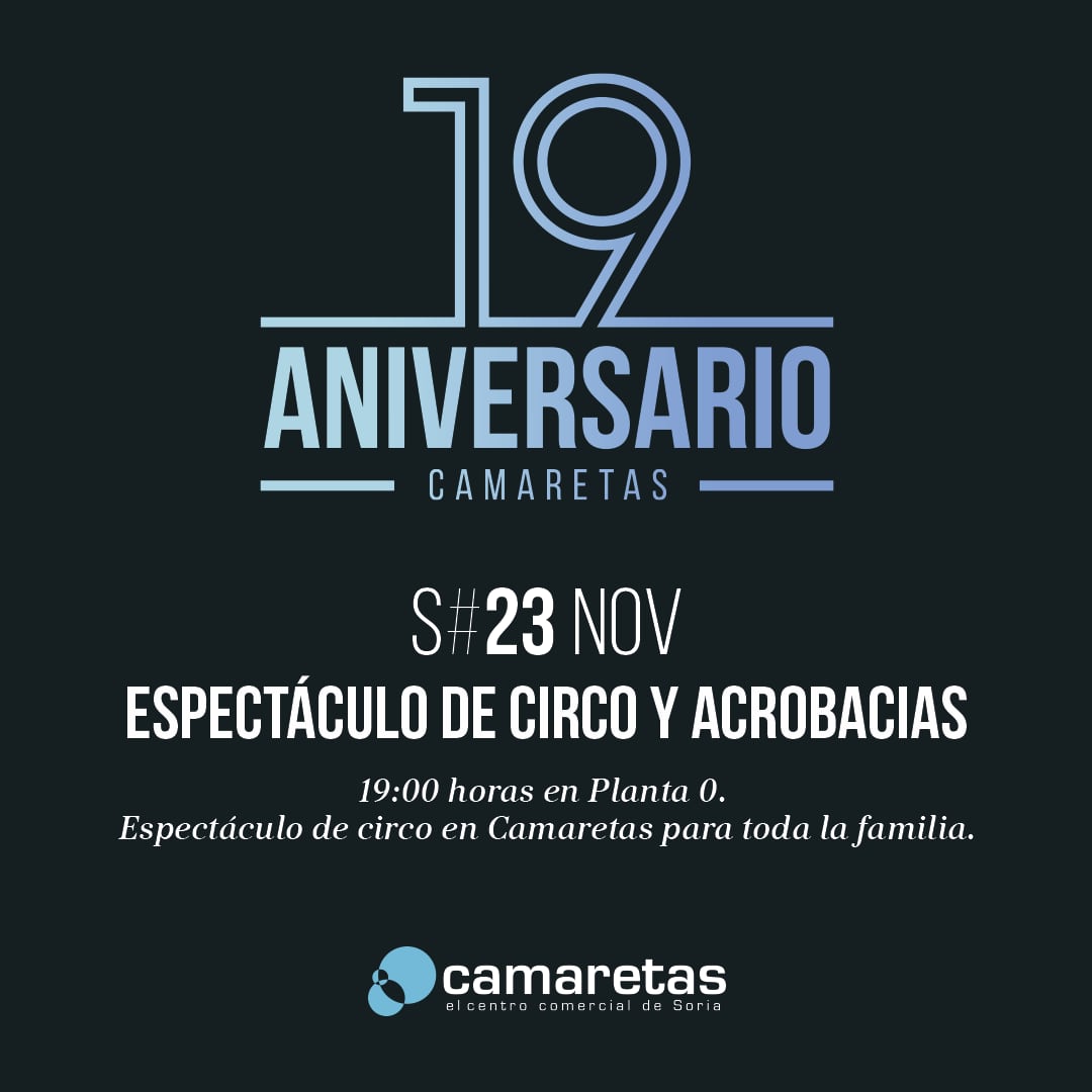 Camaretas celebra su 19 aniversario.