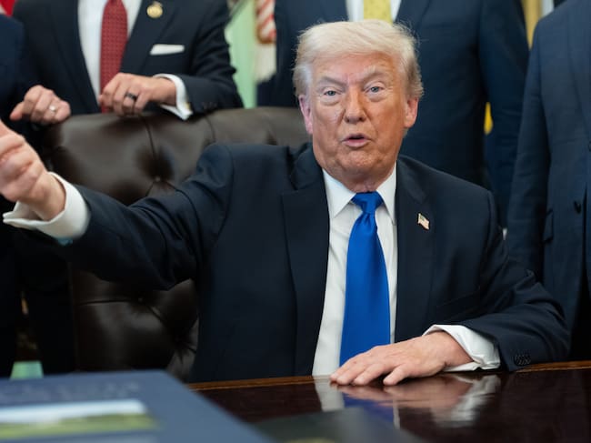 Donald Trump en la Casa Blanca