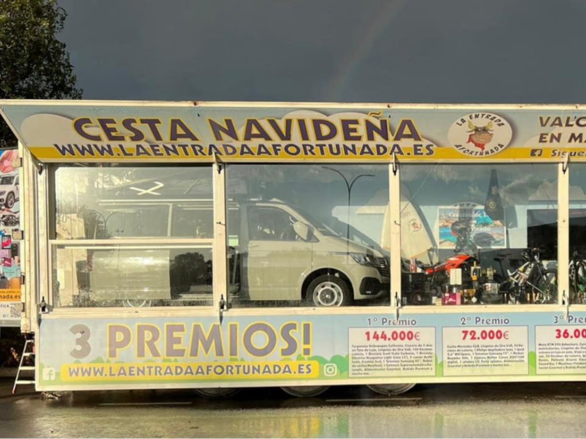 Javier Piquer, organizador de La Entrada Afortunada, responsable de la Cesta de Navidad más deseada de España