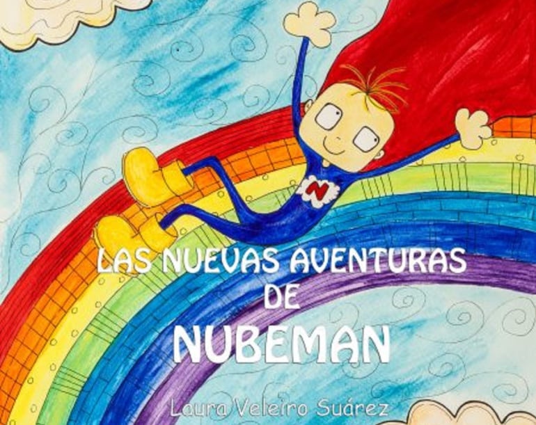 Portada de &quot;Las aventuras de Nubeman&quot;